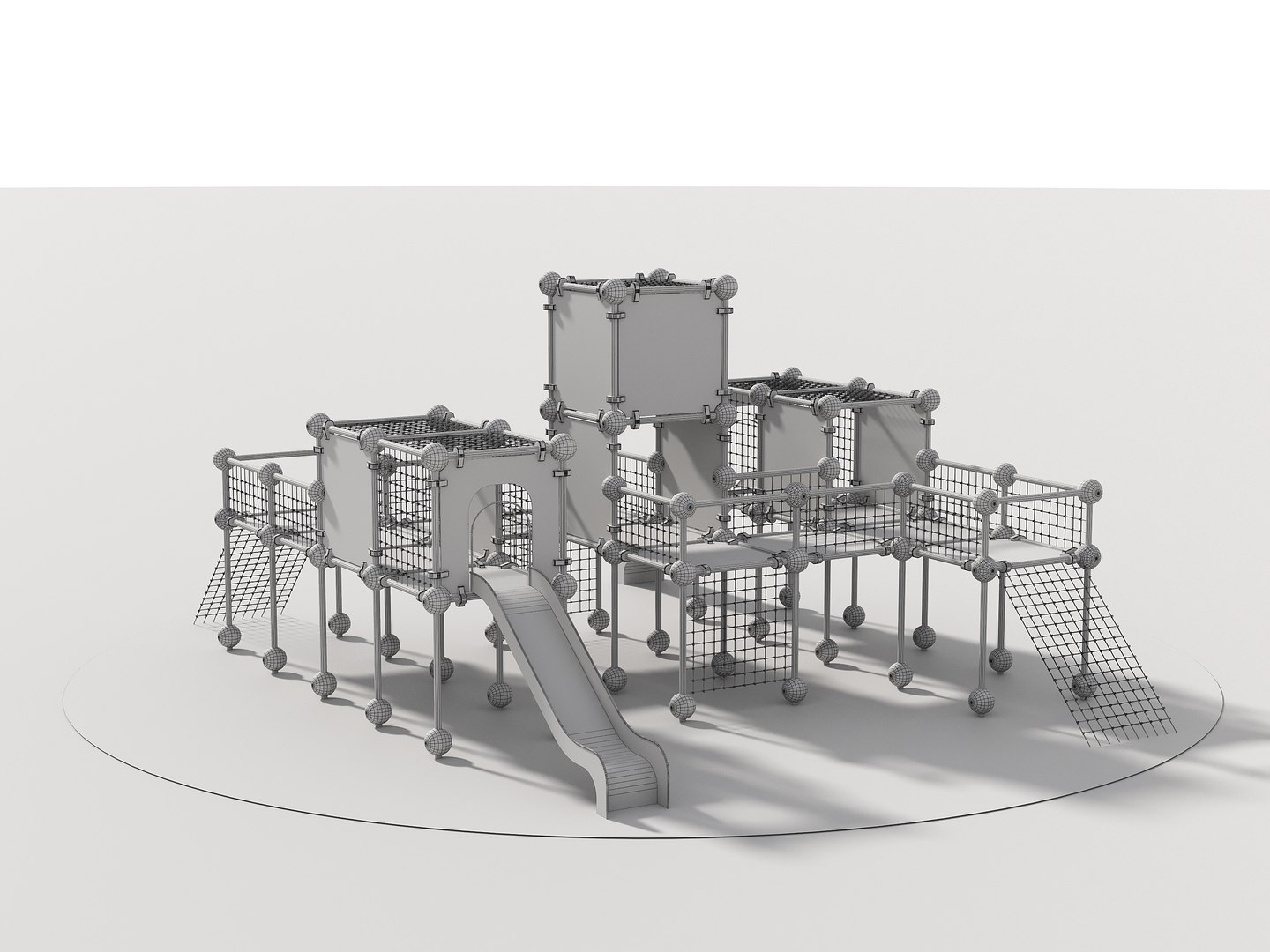 3D Outdoor Kids Playground - 002 - TurboSquid 2266632