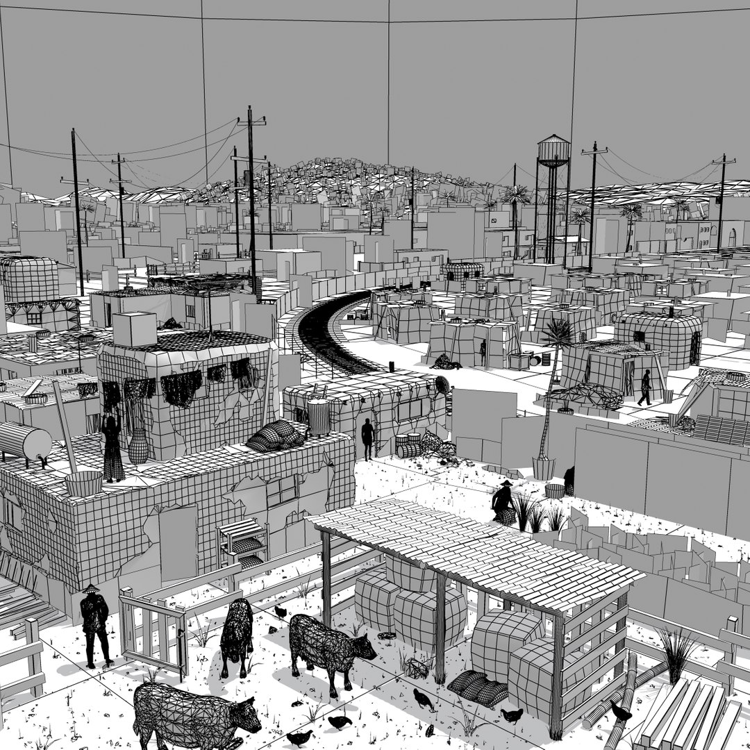 rural shanty 3D model https://p.turbosquid.com/ts-thumb/jp/K892Uo/ztoN78ww/farmslum_wireclay_cam01/png/1523124724/1920x1080/fit_q87/b0fee929f52705116d9669da33857c8613c50021/farmslum_wireclay_cam01.jpg