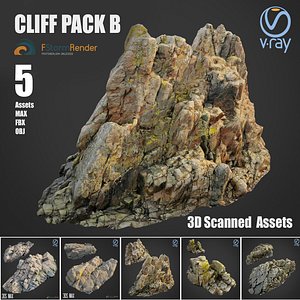 3D cliff pack b