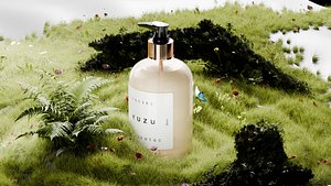 3D model Flowers Facial Cleanser blender