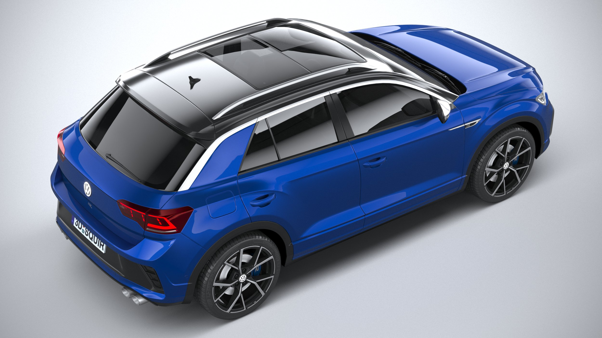 3D Volkswagen T-Roc R 2022 model - TurboSquid 1851195