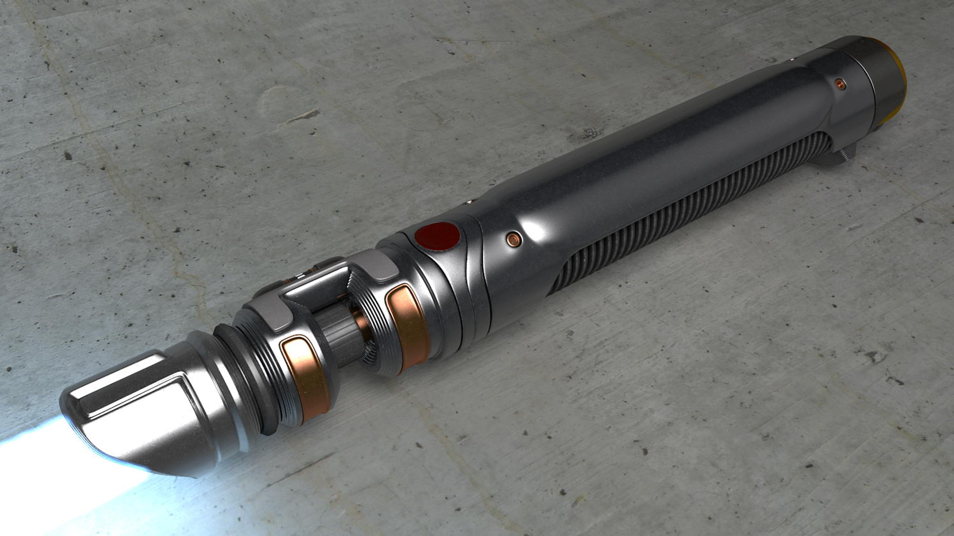 Long Saber 3d Model