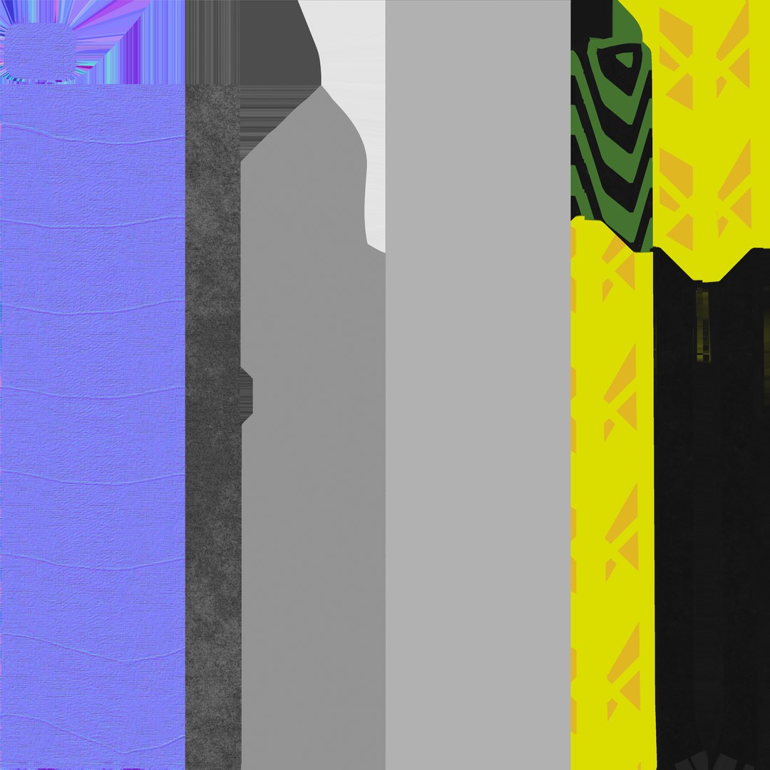 3D Hockey Stick Clean And Dirty - TurboSquid 2084077