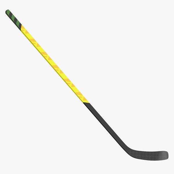 3D Hockey Stick Clean and Dirty