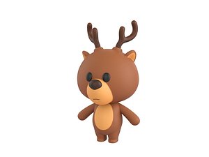 3D deer character