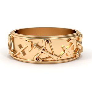 ring sagittarius 3D model
