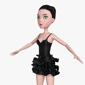 Dance girl NO RIG