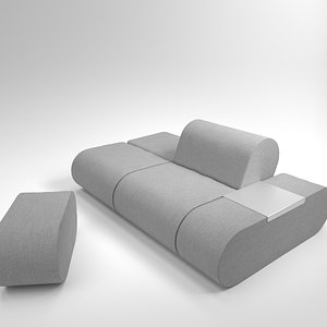 interior soft line heart model