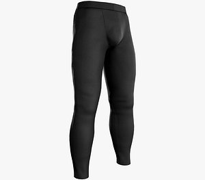 Black Skinny Medieval Pants