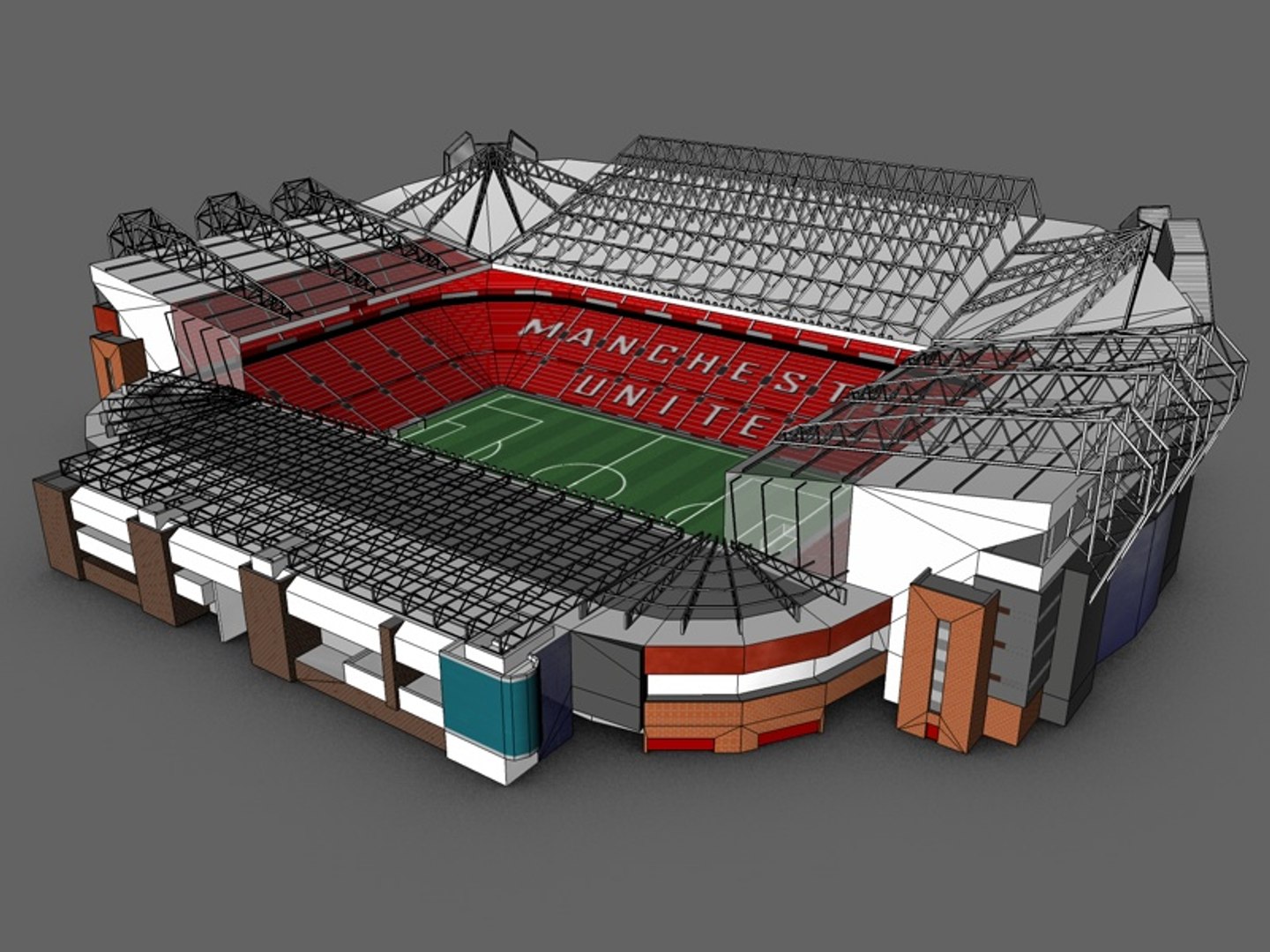 Old trafford 2024 3d