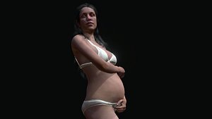 3D Pregnant