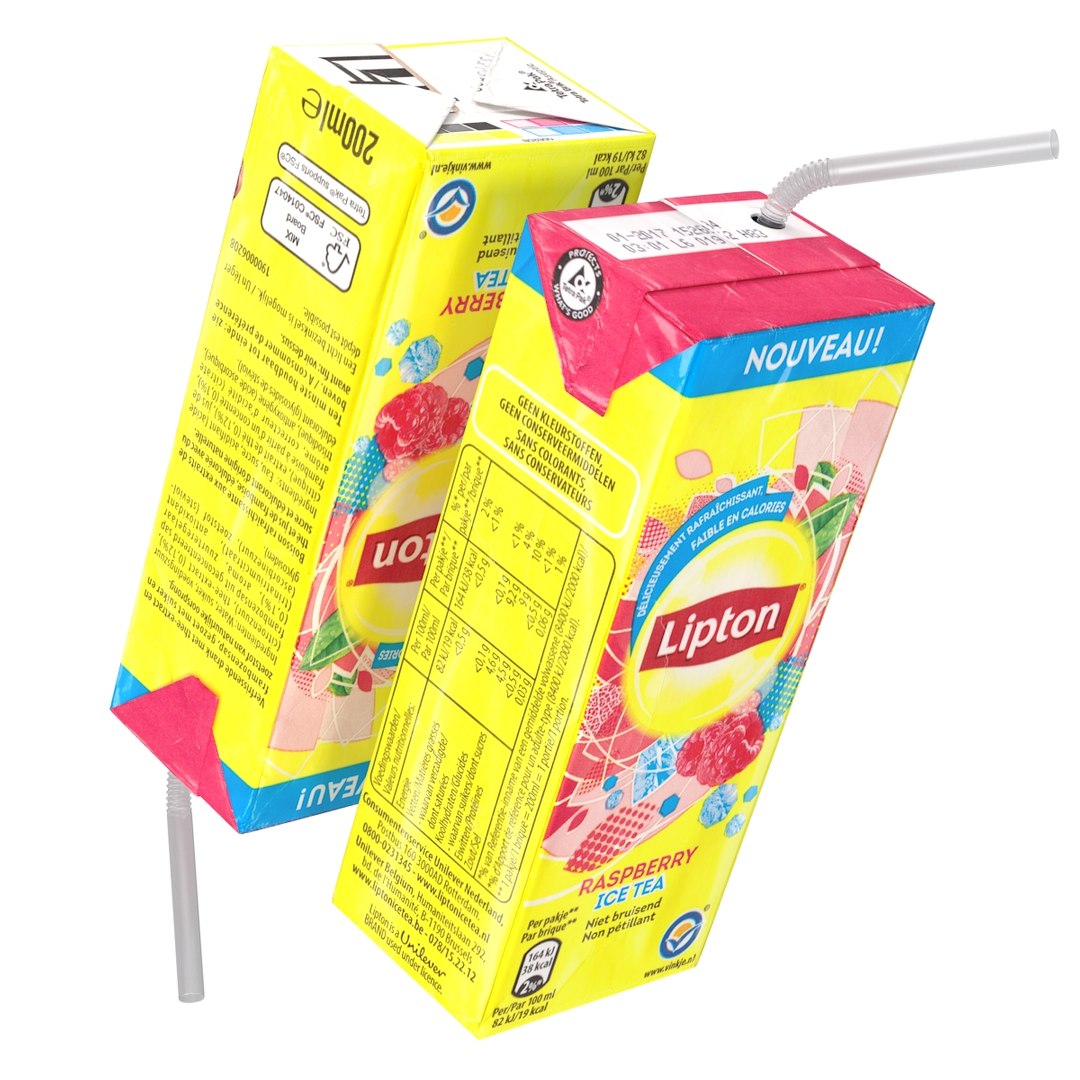 3d Model Ice Tea
