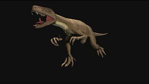 herrerasaurus dinosaur 3d model
