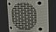 Compact Ceramic Heater Black