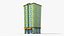 35 Cartoon Building Collection Low poly