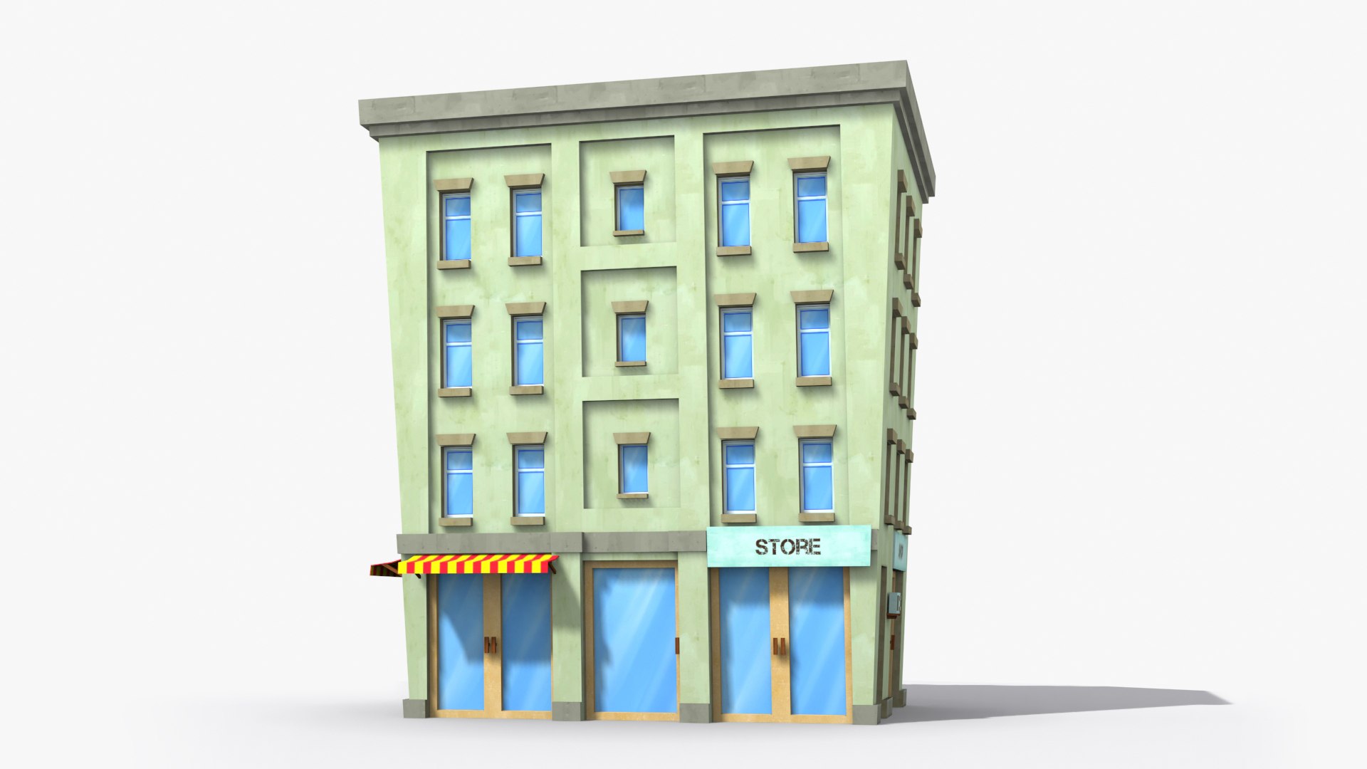 3D 35 Cartoon Building Collection Low poly model https://p.turbosquid.com/ts-thumb/jp/uD6kem/ce/cartoonbuilding9/jpg/1640795562/1920x1080/fit_q87/ba89e574da13005d298971290dbef4876246f076/cartoonbuilding9.jpg