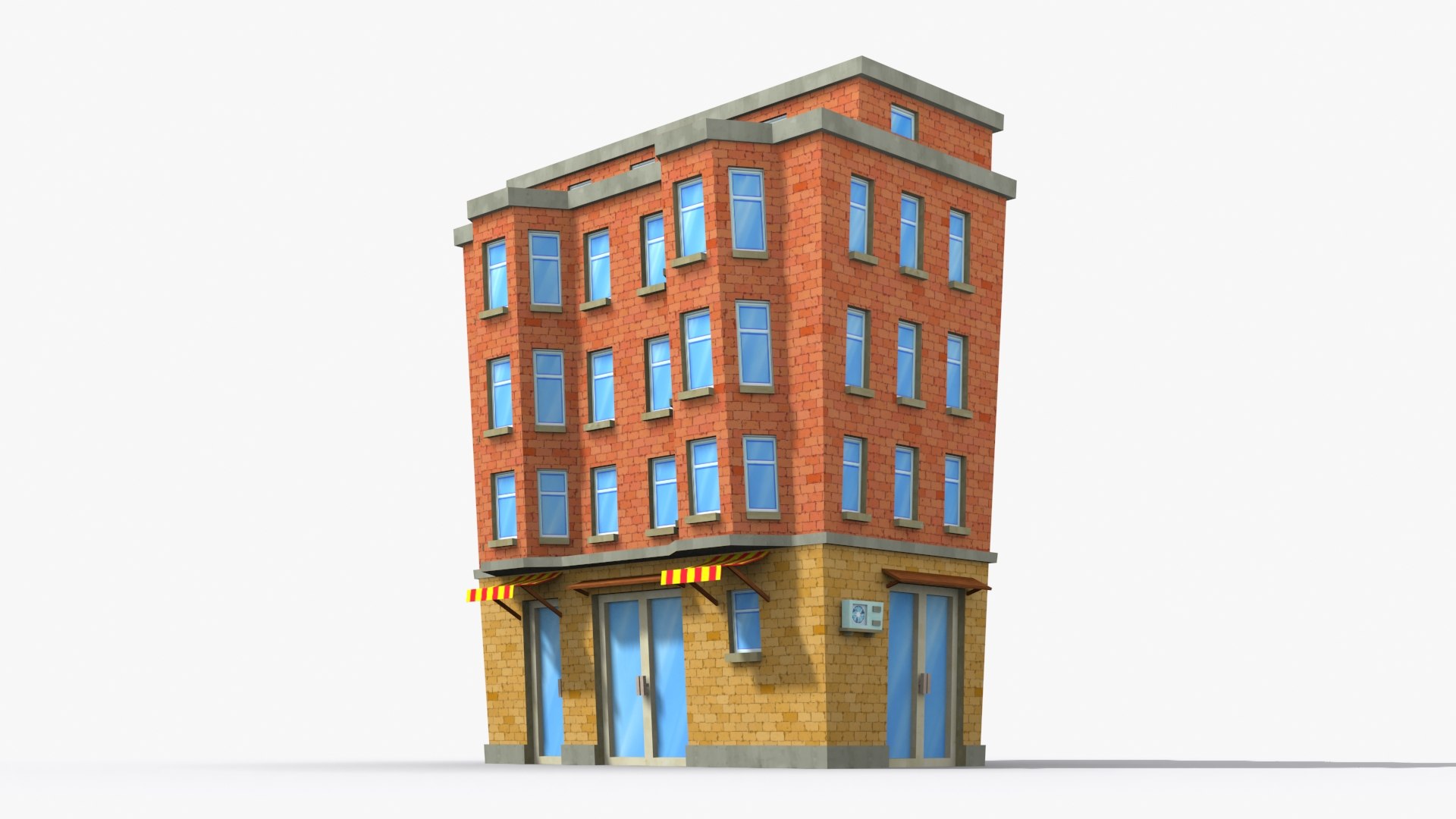 3D 35 Cartoon Building Collection Low poly model https://p.turbosquid.com/ts-thumb/jp/uD6kem/jG/cartoonbuilding188/jpg/1640796067/1920x1080/fit_q87/5cb9c2014ec5c7f661ddec2be2def94b81437f92/cartoonbuilding188.jpg