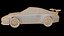Porsche 911 GT3 RS Race Car 3D Model