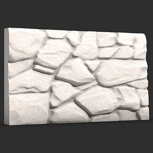 Stone Wall 19 3D model
