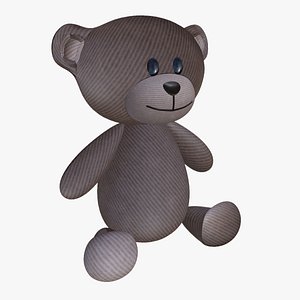 3d model of teddy bear