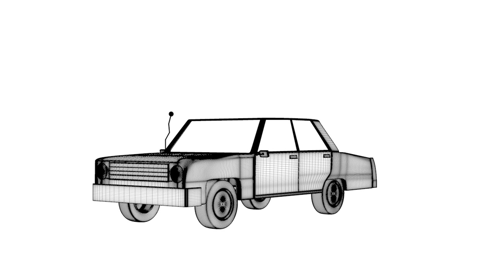 Homer Simpson Car 3d C4d