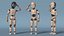 3D Humanoid Robots Adult and Child Collection