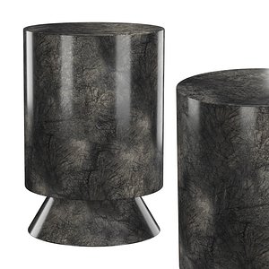 Amber Raw Iron Finish Table