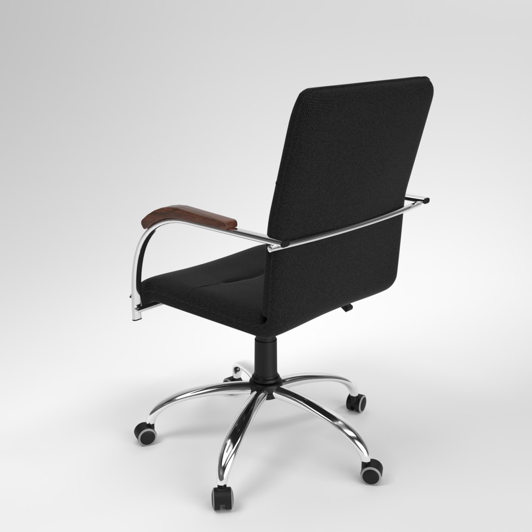 Blender Samba Gtp Office Chair 3D Model TurboSquid 1282410