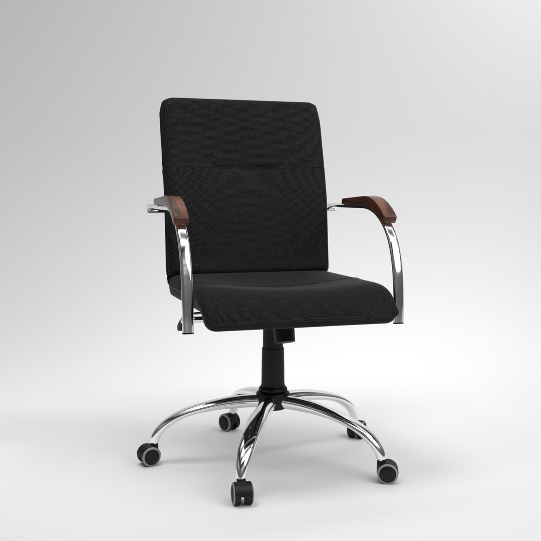 Blender Samba Gtp Office Chair 3D Model TurboSquid 1282410