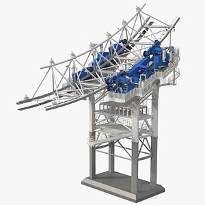 ferris wheel fragment 3D model