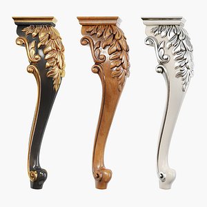 3D model Classic leg 048