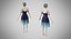 Kleid 09 Yankees Blau