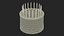 3D Birthday Celebration Cake with Candles