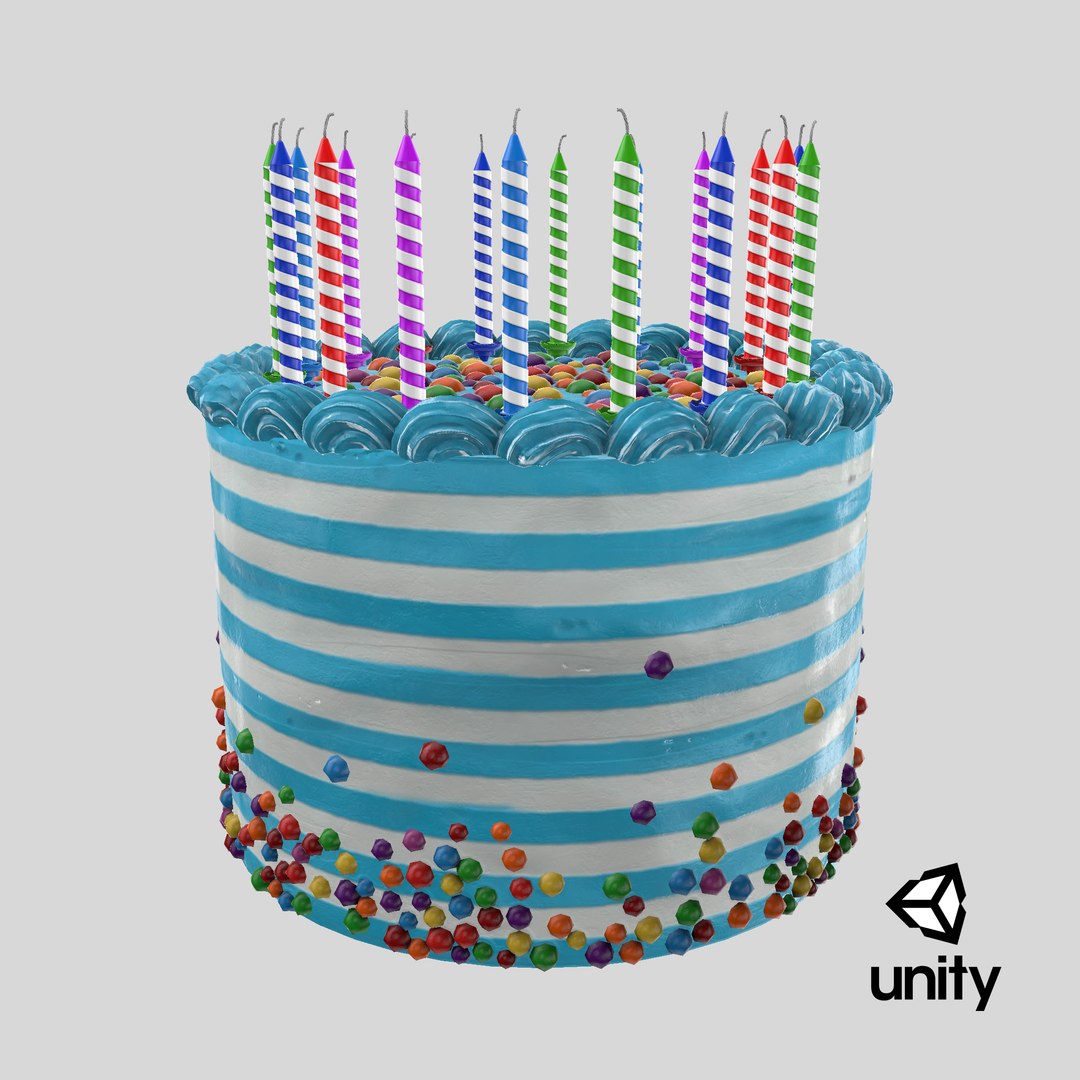 3D Birthday Celebration Cake with Candles https://p.turbosquid.com/ts-thumb/jq/KdwrZF/Oj/stemcell_unity_render/png/1715886182/1920x1080/fit_q87/ef10b6be0ee77de4a83ae2267e7381ec4ac99af3/stemcell_unity_render.jpg