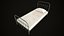 3D Old metal Bed model