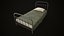 3D Old metal Bed model