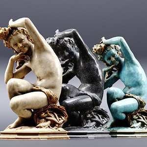 3D Greek Sculpture model