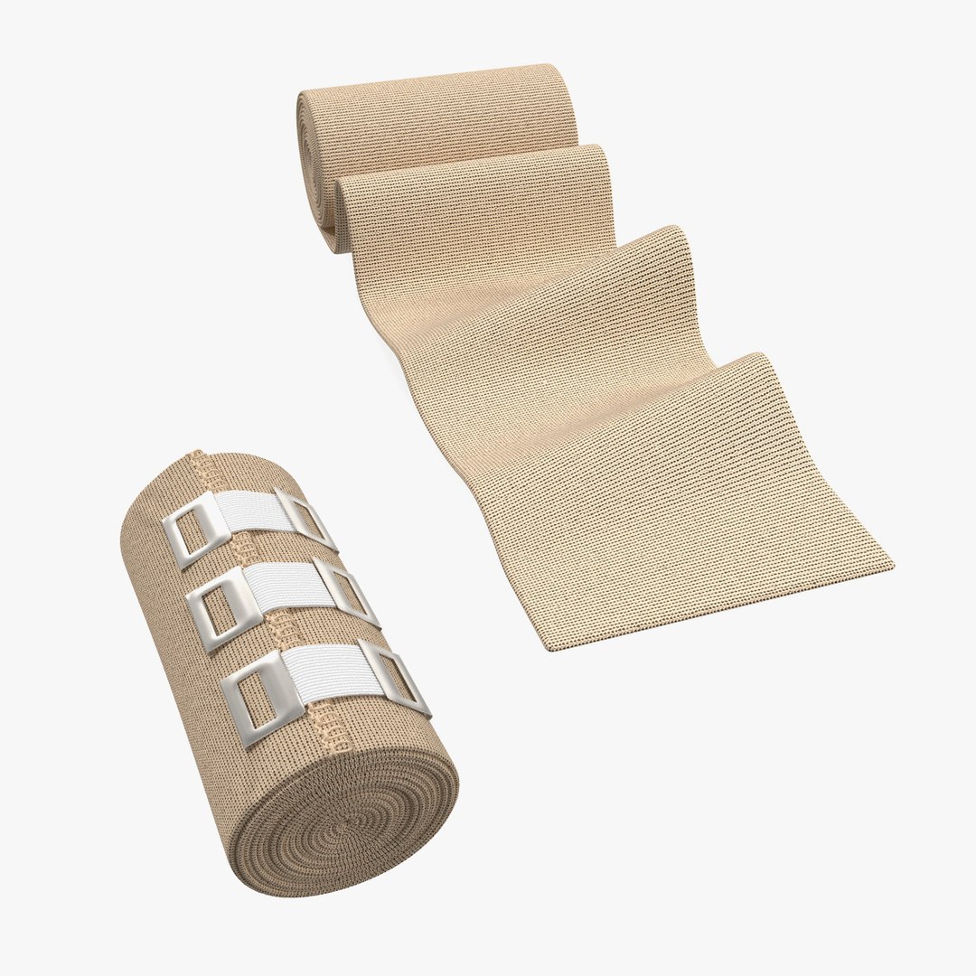 Elastic Bandages Collection 3D model preview