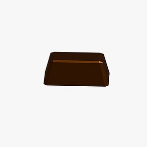 Low Poly Copper ingot