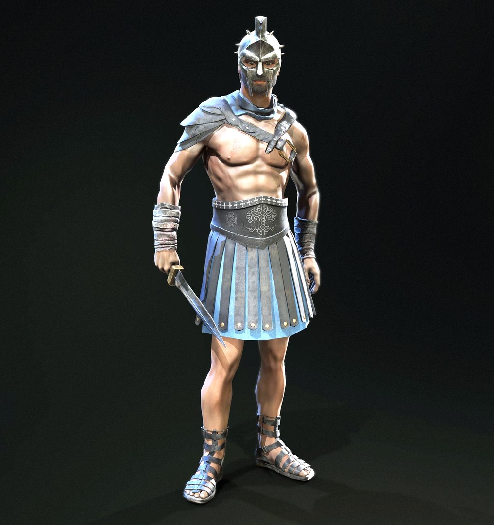 Gladiator 3D model - TurboSquid 2013288