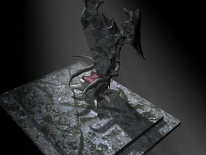 throne chair 3d model