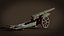 13.5 Kanone 09 Cannon WW1