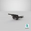 13.5 Kanone 09 Cannon WW1