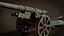 13.5 Kanone 09 Cannon WW1
