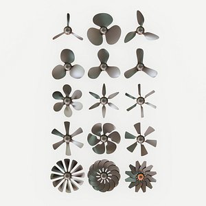 Fans 3D model