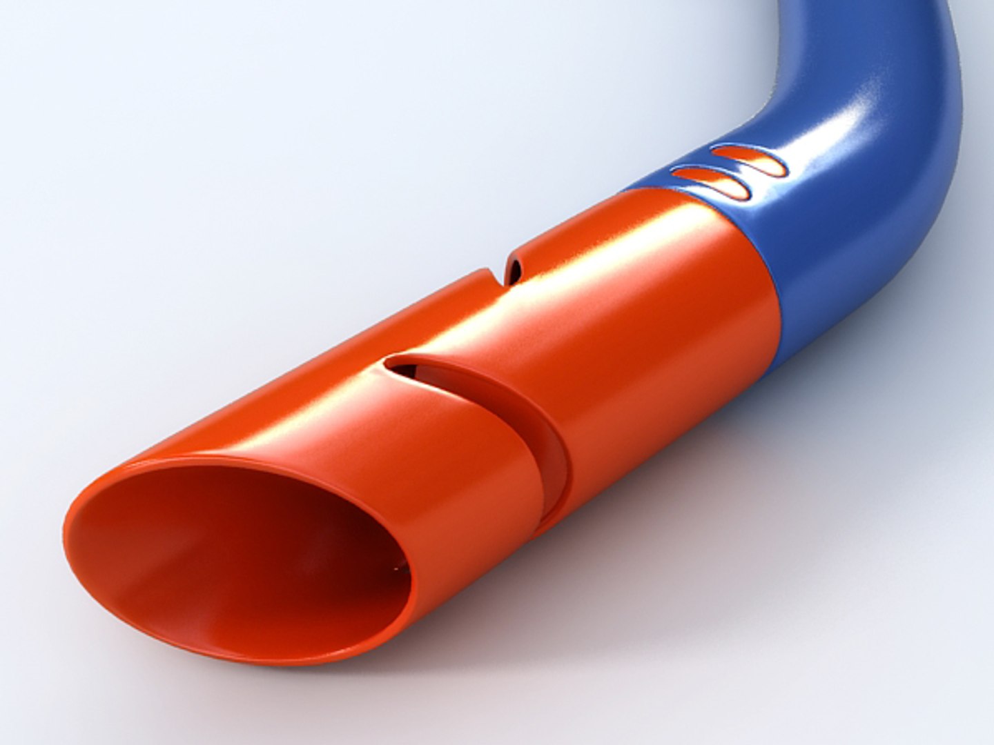 Diving Tube Mask 3d Model