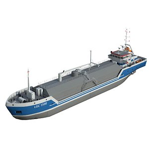 gas 1500 liquefied carrier 3D model