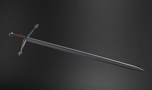 Game Ready Medieval Claymore Sword Longsword