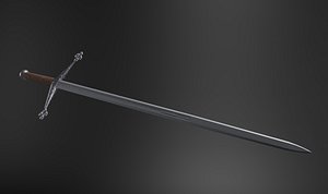 Game Ready Medieval Claymore Sword Longsword