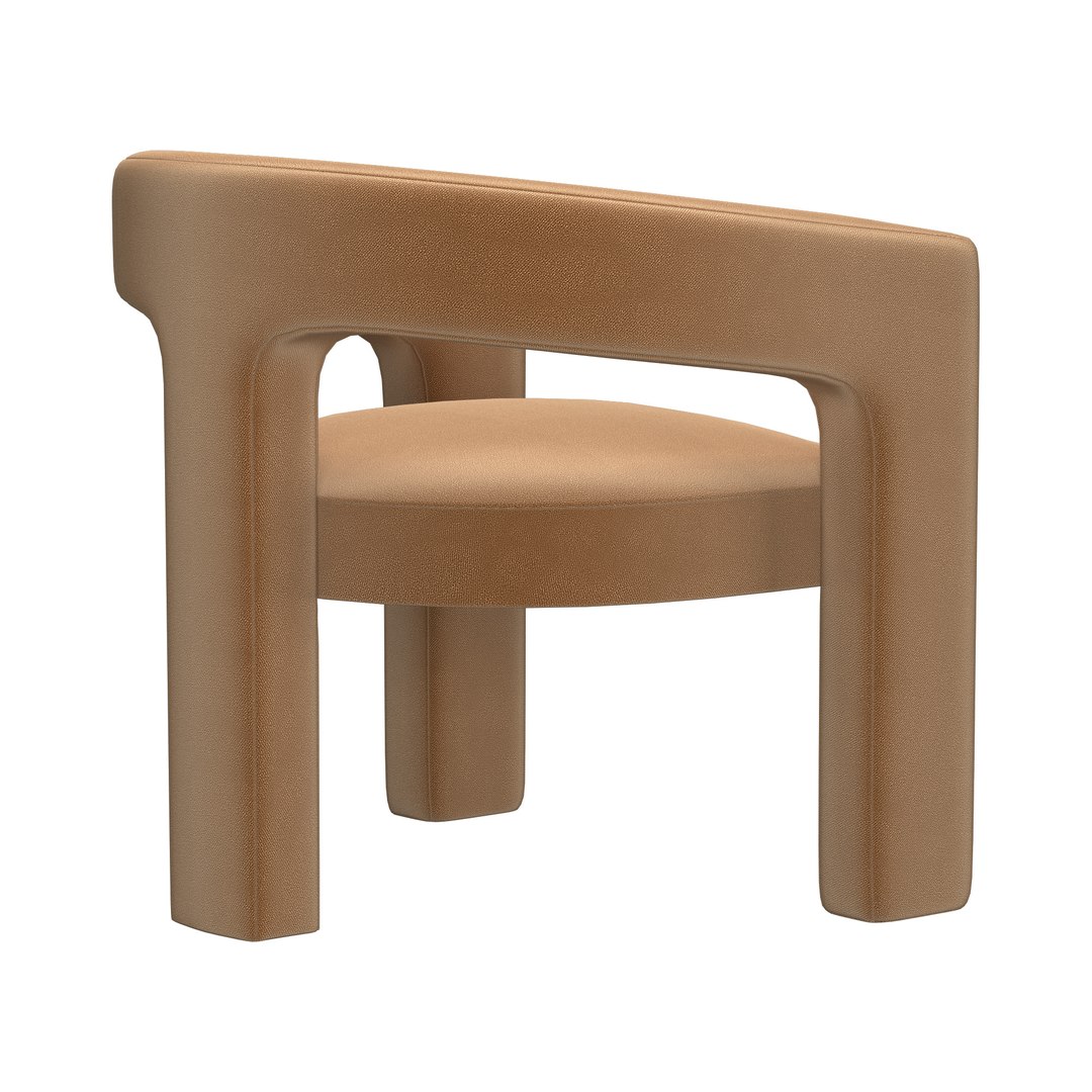 3D CUPOLA DINING TABLE and INES CHAIR model - TurboSquid 1949589